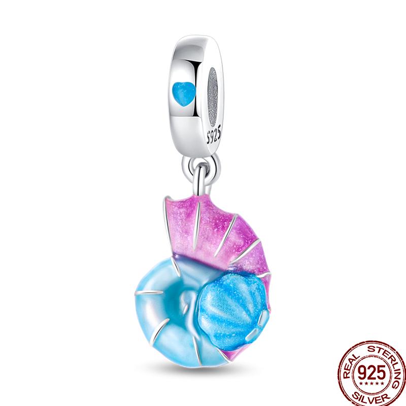 100% Copper Beach Sand Crab Beach Ocean Holiday Jewelry Beads Suitable Fit Original Bracelet Diy Holiday Jewelry