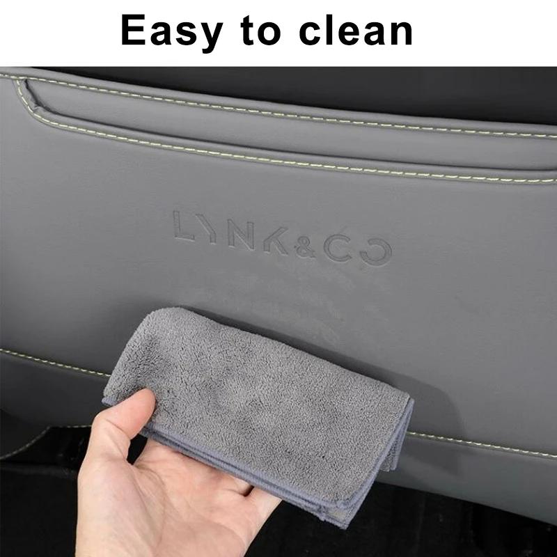 Car Seat Back Pad Anti-Kick Armrest Box Protector Cushion for Lynk & Co 07 EM-P 2026 2026 Anti-Dirty Mat Auto Accessories