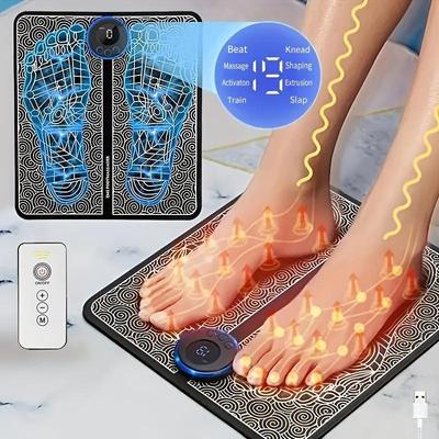 Elektrische voetmassagemat Fysiotherapie Gespierde elektrische EMS Gezondheidszorg Ontspanning Terapia Voetmassage Gezondheid