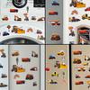10 Sheets 3D Engineering Vehicle Stickers for Kids Puffy Children Stickers Boys Girls Teachers Reward Scrapbooking Gift Toys