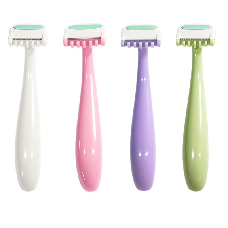 

Mini hair removal knife for women Anti-scratch hair remover Portable lip hair shaver зелений