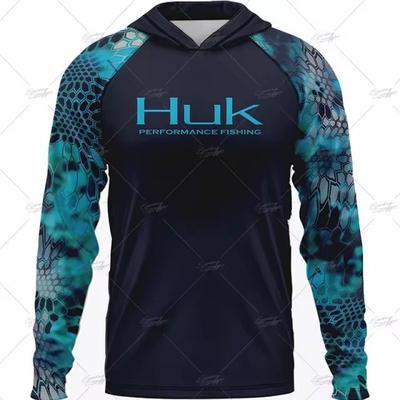 Quick-Dry Fishing Shirt With Hood UV Protection Mosquito Repellent Long Sleeve Outdoor Angling Wear Men Women