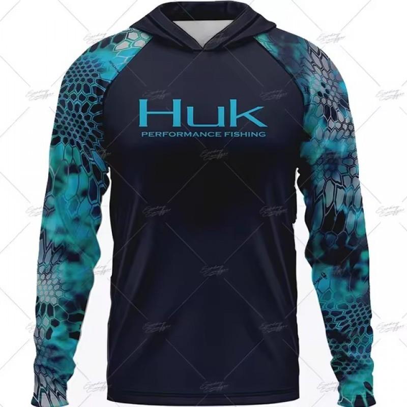 Quick-Dry Fishing Shirt With Hood UV Protection Mosquito Repellent Long Sleeve Outdoor Angling Wear Men Women