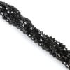 4mm Faceted Diamond Crystal Glass Beads for Handmade Hair Accessories