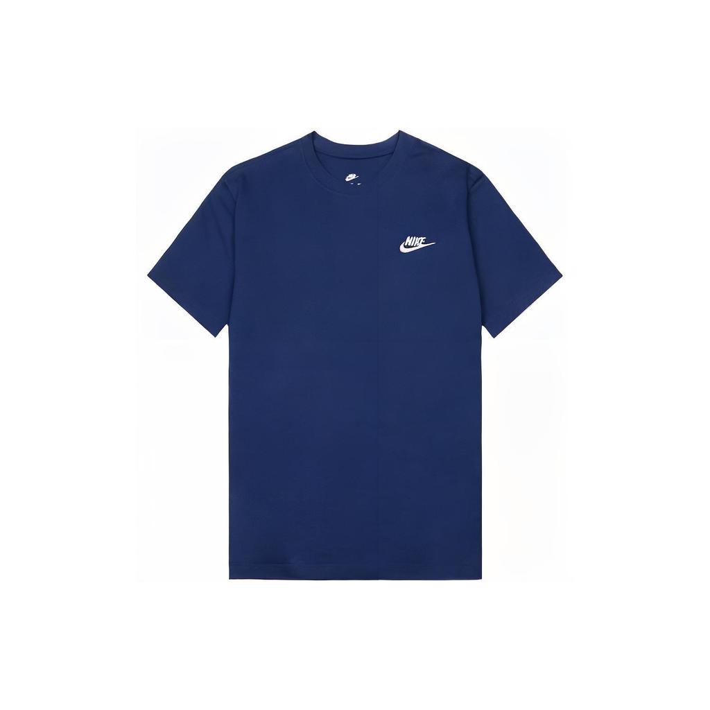 New Nike Sportswear T Shirt Men's Deep Navy Blue AR4999-410