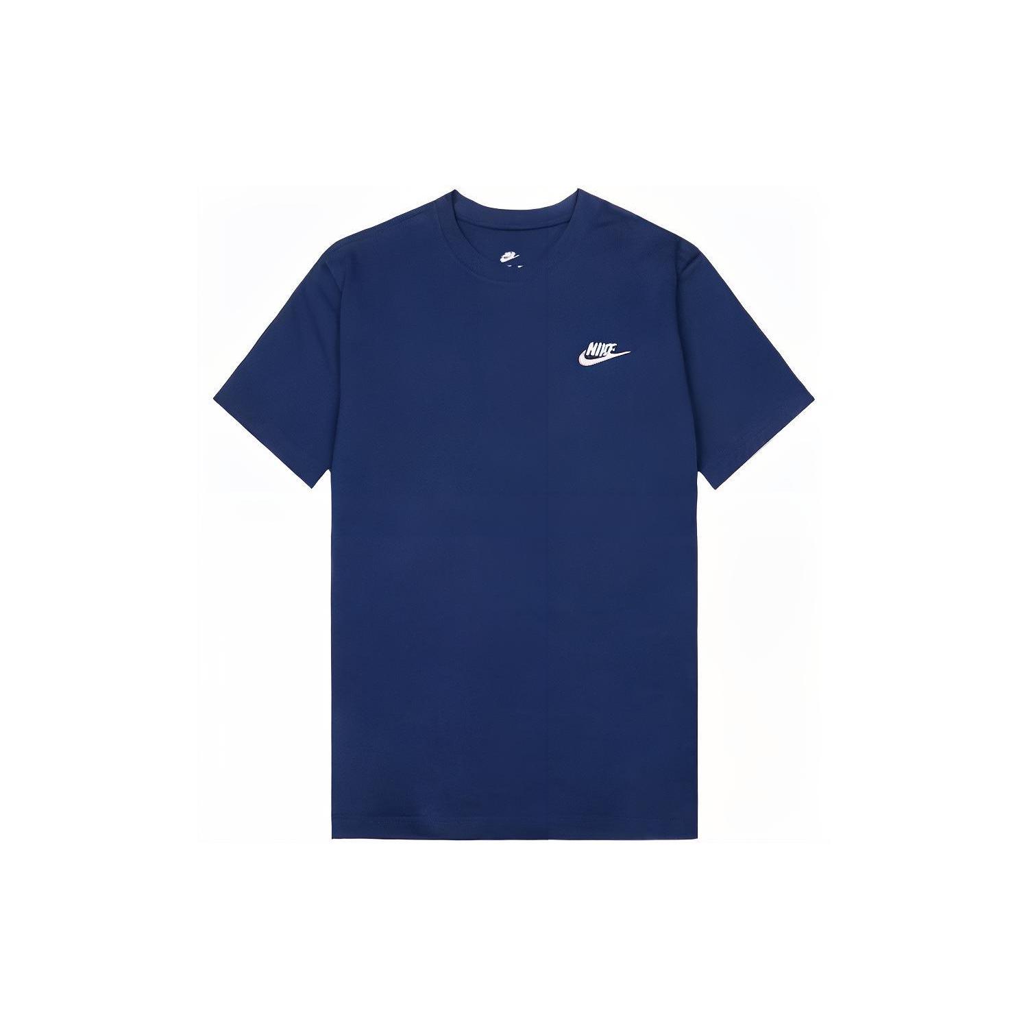 

New Nike Sportswear T Shirt Men s Deep Navy Blue AR4999-410 S