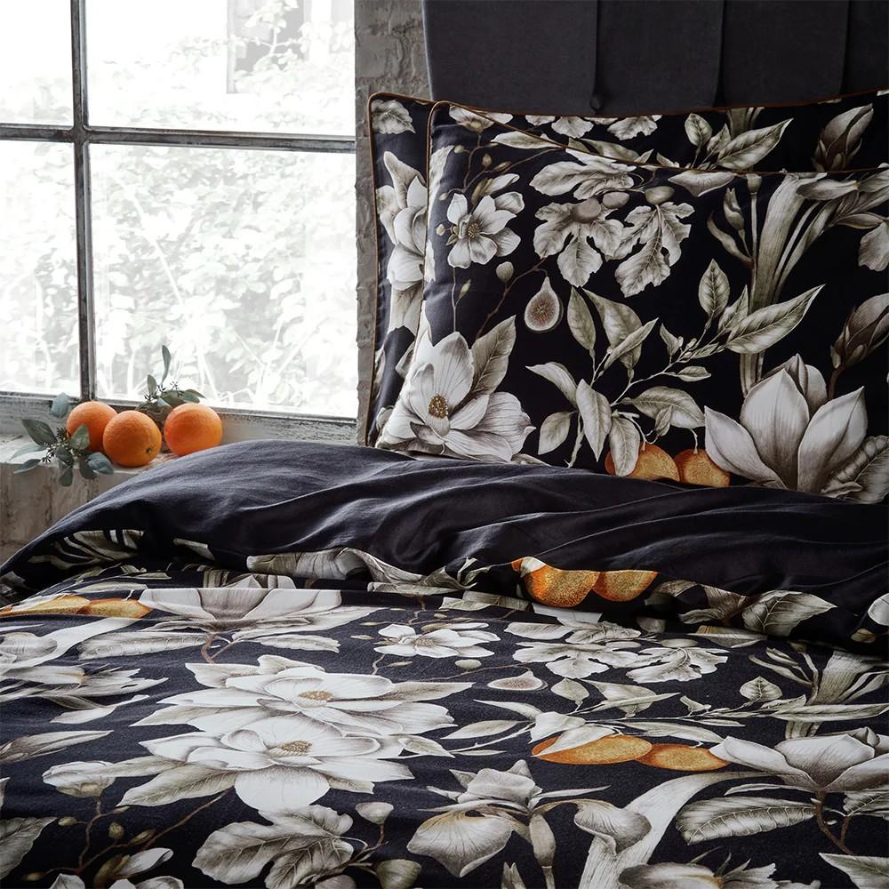 EW by Edinburgh Weavers Lavish Sateen Floral Duvet Cover Set