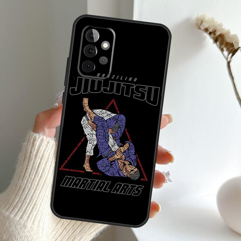 Judo jiu jitsu BJJ Brazilian Case For Samsung Galaxy A34 A54 A14 A15 A35 A55 A16 A26 A36 A56 A52 A12 A32 A13 A33 A53 A17