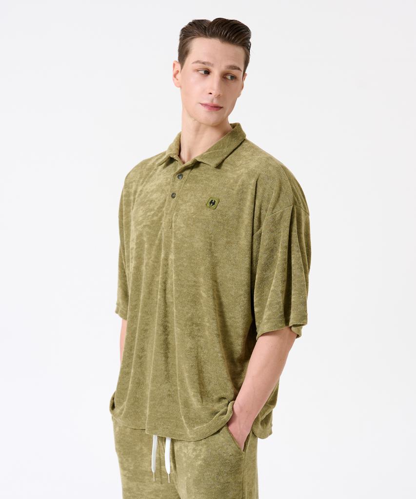 HUGVONE Core Terry Polo Shirt 2 Colors