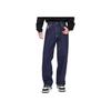 Lee X Have A Good Time Collaboration Solid Color Casual Versatile Loose Wide Leg Washed Denim Pants Unisex pants Medium-Blue LUB007915
