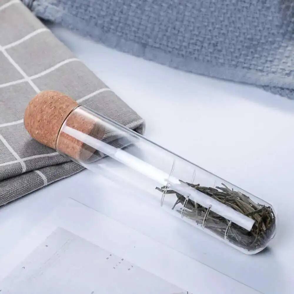 Glas Tee-ei Kreative Rohr Glas Design Tee Sieb Für Becher Phantasie Filter Für Puer Tee Kräuter Tee Werkzeuge Zubehör