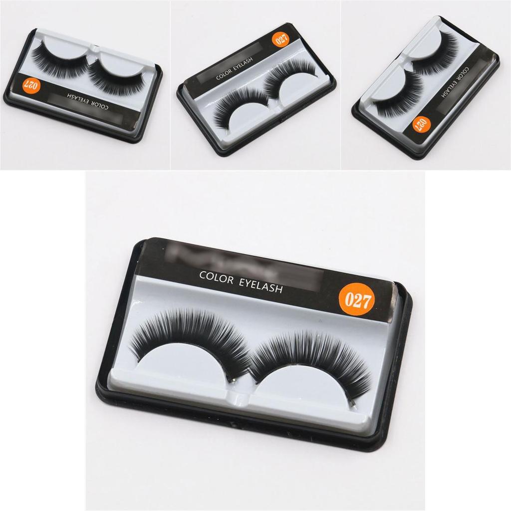 Of A Pair Black Fake Eyelashes Simulation Nude Makeup Beauty Products Woman