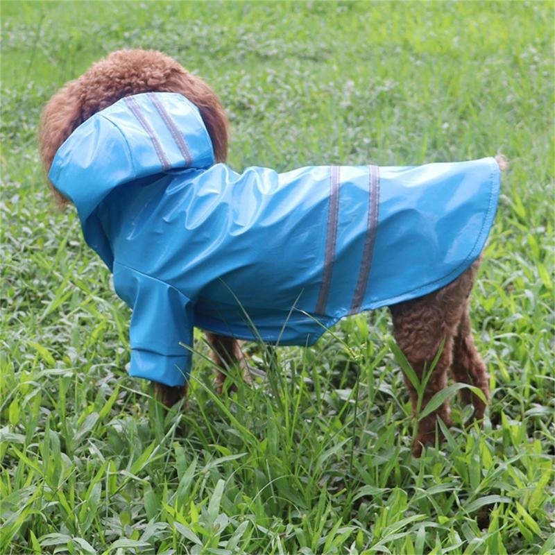 Dog Raincoats Hooded Slicker Ponchos for Small to Large Dogs and Puppies with Hood Puppy Rain Ponchos Rain Rainwear