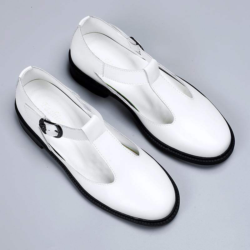 Fashion Business Summer Sandals Mens Non-slip Summer Shoes Slippers Comfy Handmade Male Beach Shoes Elegantes Soft Casual Leather Flats