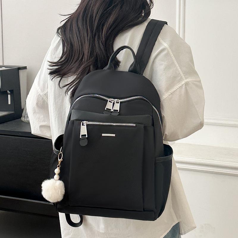 Backpack Women's New Fashion Casual Backpack Versatile Women's Lightweight Anti-splashing Computer Bag Backpack