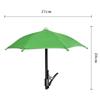 Titok bent metal hose locomotive umbrella with clip bracket mobile phone sunscreen small umbrella manufacturer