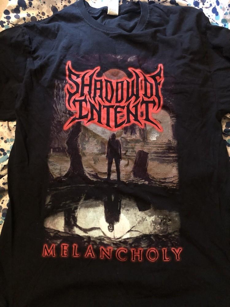 Shadow Of Intent Deathcore Shirt Melancholy Album Shirt S5XL T446 Unisex T-Shirt XXXXL