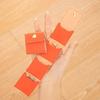 Mini Travel Jewelry Bag Foldable Roll-up Jewelry Storage Pouch Portable Jewelry Organizer