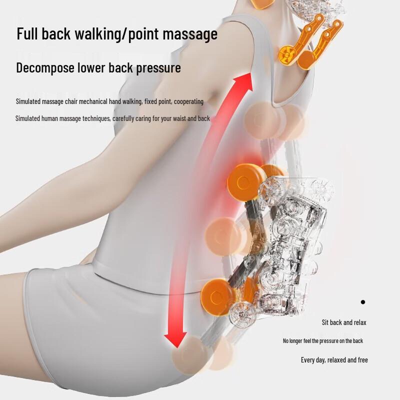 AUX Neck and Back Massage Cushion CN plug (adapter included)