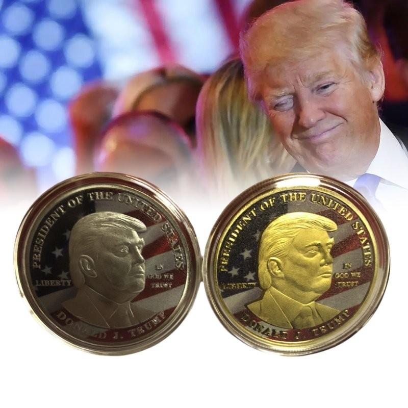 Donald Challenge Trump Coin Metal United States President Coin Commemorative