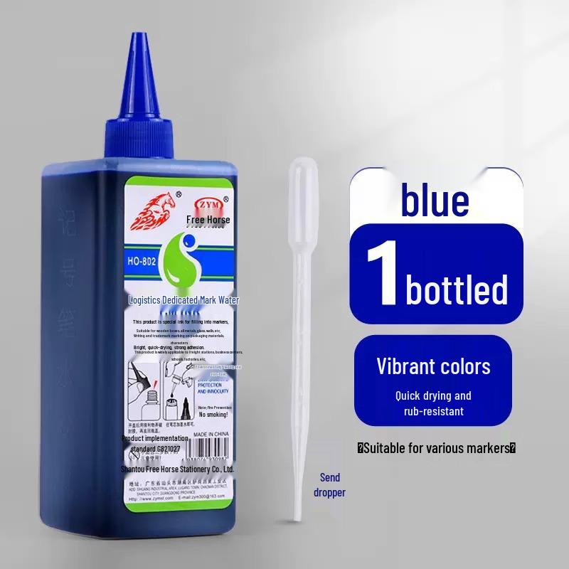 Large Capacity Waterproof Oil-Based Marker Pen with Thick Tip