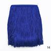 5/8/10M 30cm Long Tassel Fringes for Curtains Lace Trims Dress Fringe Trim Decorative Trimmings Stitching DIY Sewing Accessories