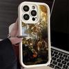 Handyhülle für iPhone 17 Air 16E 15 16 Pro Max Renaissance Ästhetik Kunstmalerei Hülle 14 Plus 13 12 Mini Weiche Schale Silikon