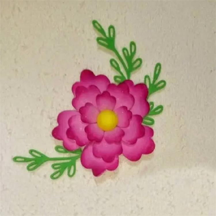 Flower Metal Cutting Dies Card Embossing DIY Photo Album Template Mold Decor
