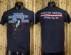Vintage Bruce Springsteen Born In The USA Tour Concert  Black Unisex T-Shirt
