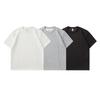 Trendy Solid Color Textured Round Neck Loose Japanese Style Men's T-Shirt - Summer 2026 Collection