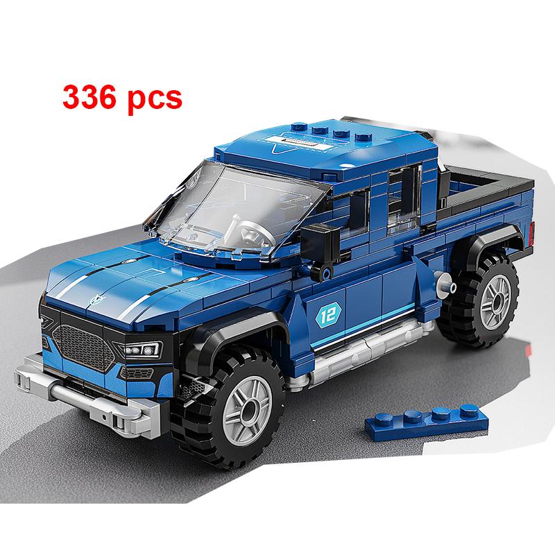 Technical Car Speed  Racing Vintage Car Building Blocks Sports City Vehicle Car Garage Off-road MOC Creative Toys