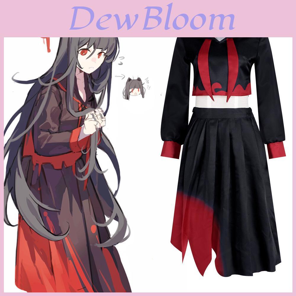 Vibrant Cosplay Costume Blue Archive Inspired Jk Uniform Polyester Fabric