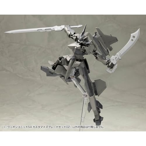 Kotobukiya M.S.G Modeling Support Goods Weapon Unit 54 Customize Blade Set 02, Total Length Approximately 163mm, Non-Scale Plastic Model