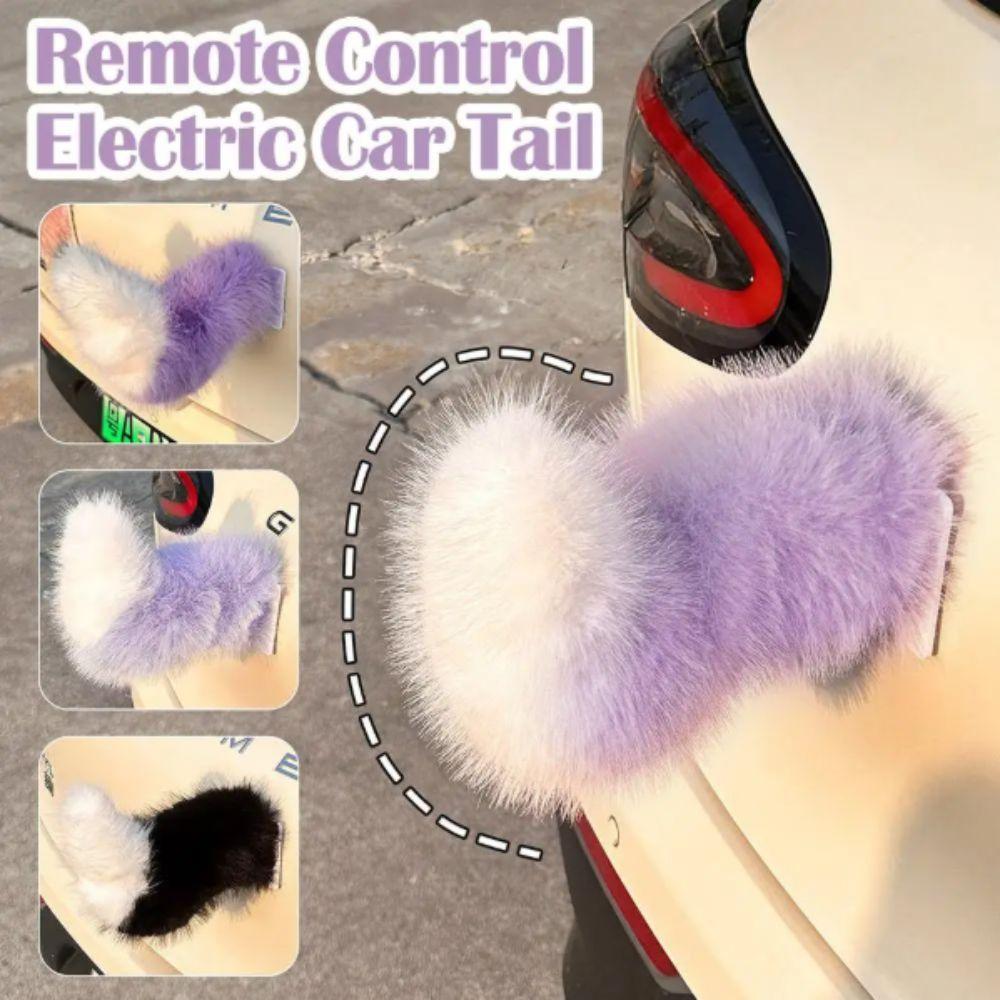 Telecomando Adesivo Coda Oscillante Ricaricabile Peluche Coda Oscillante Decorazione Esterna Auto