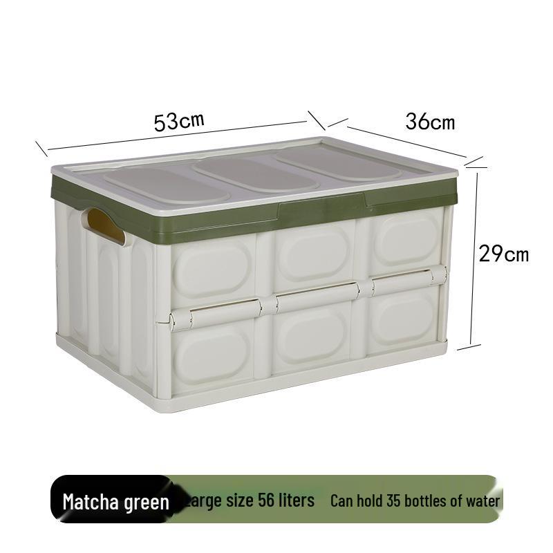 Multifunctional Folding Storage Box: Compact Camping Wardrobe & Household Organizer