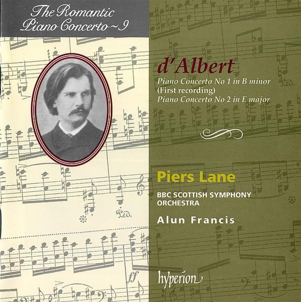 

CD EUGEN D ALBERT - PIERS LANE, BBC SC - Piano Concerto No 1 In B Minor (Fir CDA66747 Hyperion 1994 Japan Classical Used