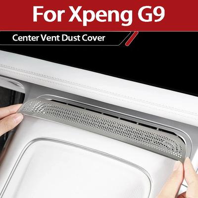 For Xpeng G9 Xiaopeng G9 2025 2026 Central Air Outlet Cover Dust Proof Anti Block Protector Car Interior Accessories