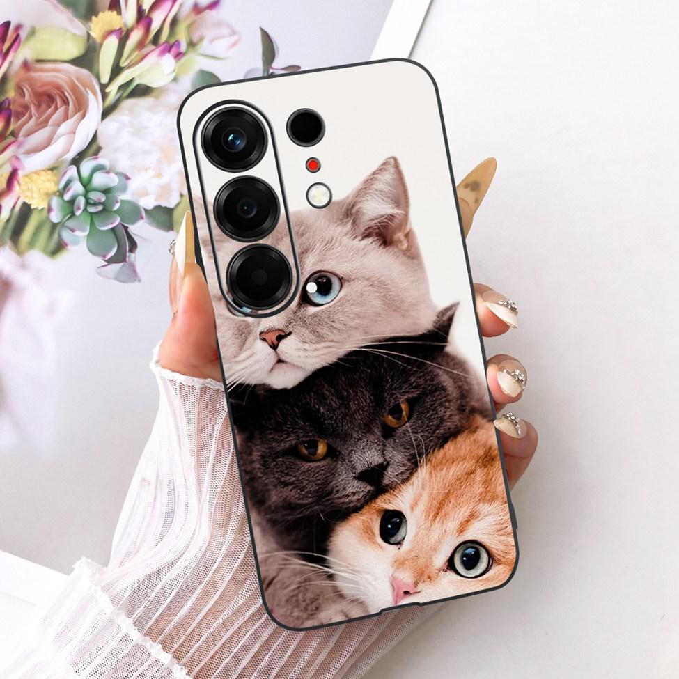 For Tecno CN5 Case For Tecno Camon 50 4G Cover Fashion Butterfly Cute Cat Cool Painted Soft Phone Casing For Techno Camon50 4G