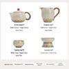 Dunhuang Ru Kiln Xishi Kung Fu Tea Set