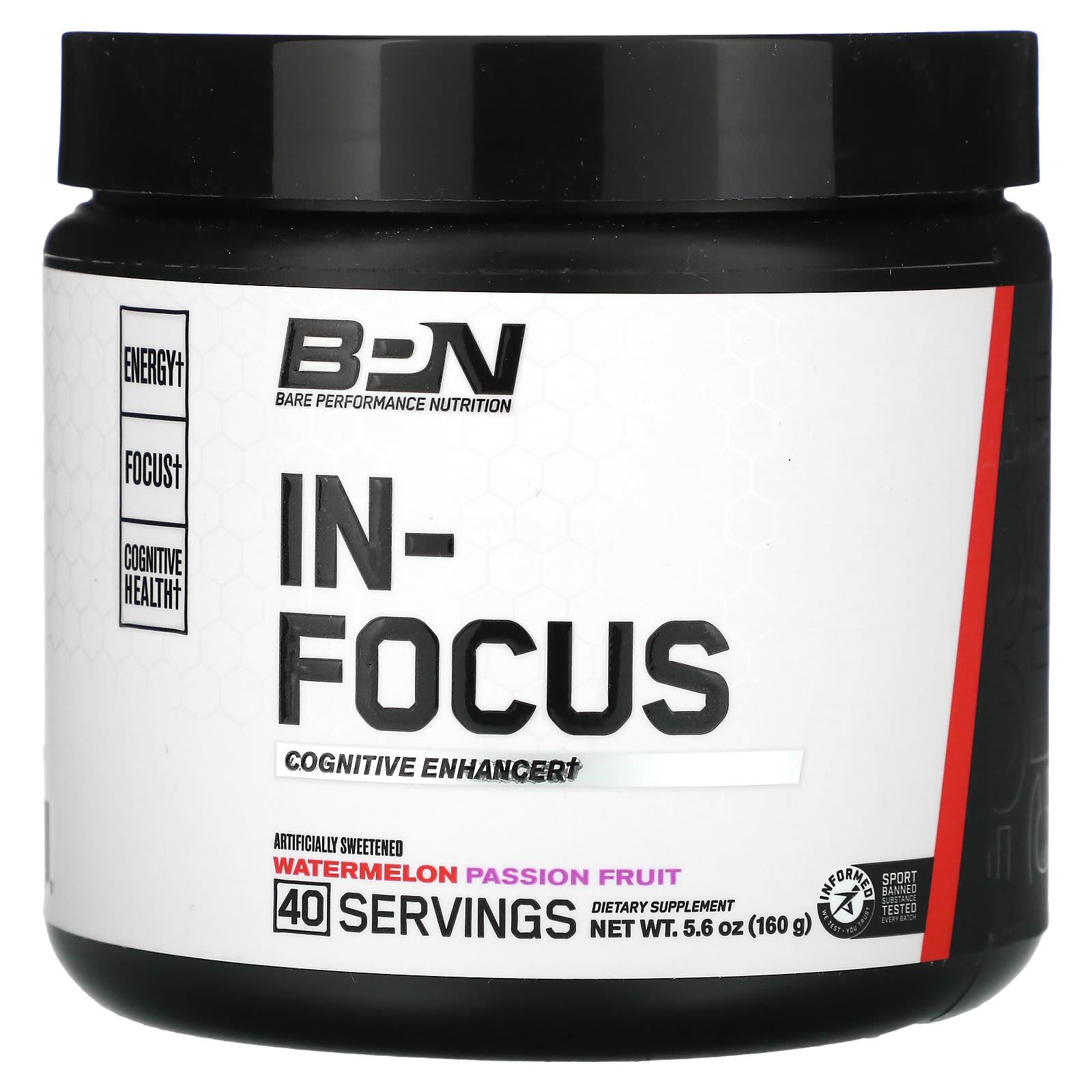 

BPN, In-Focus, Watermelon Passion Fruit, 5.6 oz (160 g)