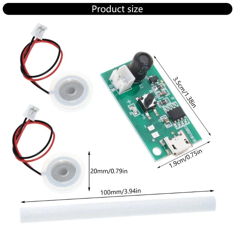 Fogger Atomization Film Atomizer Sheet Atomizing Humidifier Module Mini Oscillating Ultrasonic Mist Maker Module