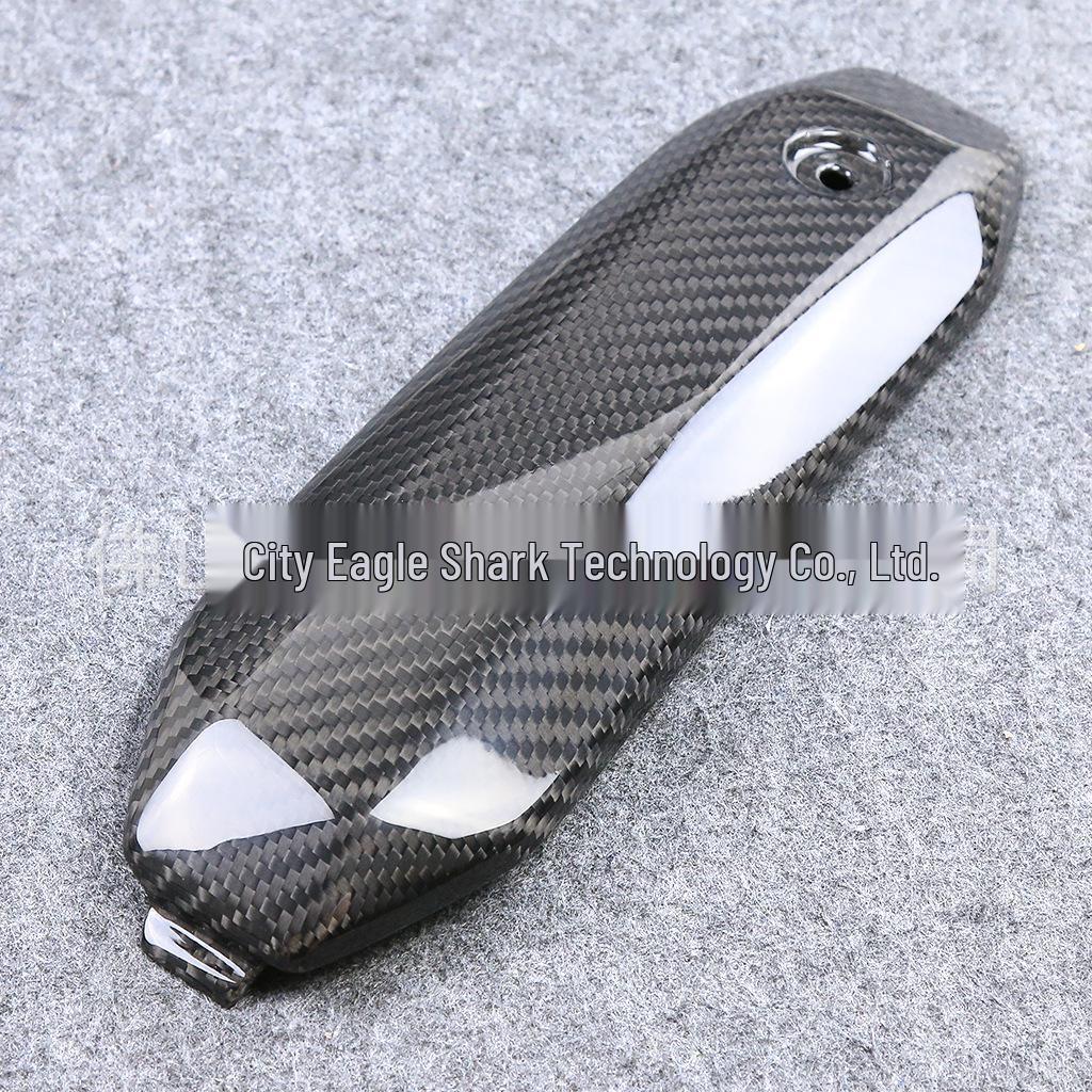 Carbon Fiber Fuel Tank Cover for 2013+ Yamaha MT07 FZ07 Motorcycles