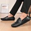 Fashion Classic Flats Luxury Brand Men Wedding Shoes Male Comfortable Loafers Men Slip-on Casual Shoes New Men Driving Shoes Moccasins