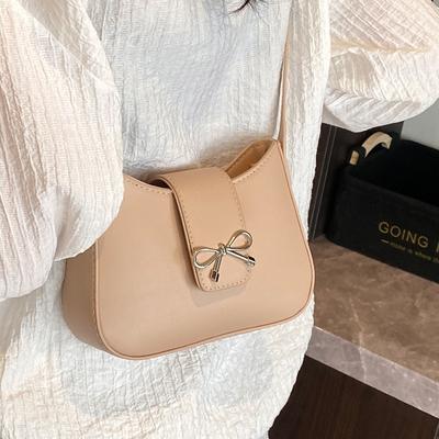 Simple Women's Bag New Korean Style Personalized One-shoulder Armpit Bag Texture Fashionable Commuter Bag Bag Armpit Bag