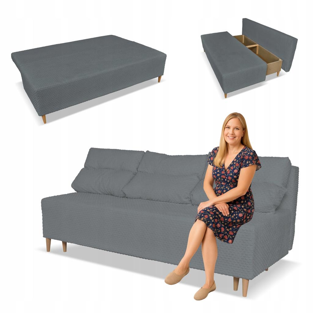KIMO F Sofa Couch. Spain Container Family Furniture Twisster Green Corduroy