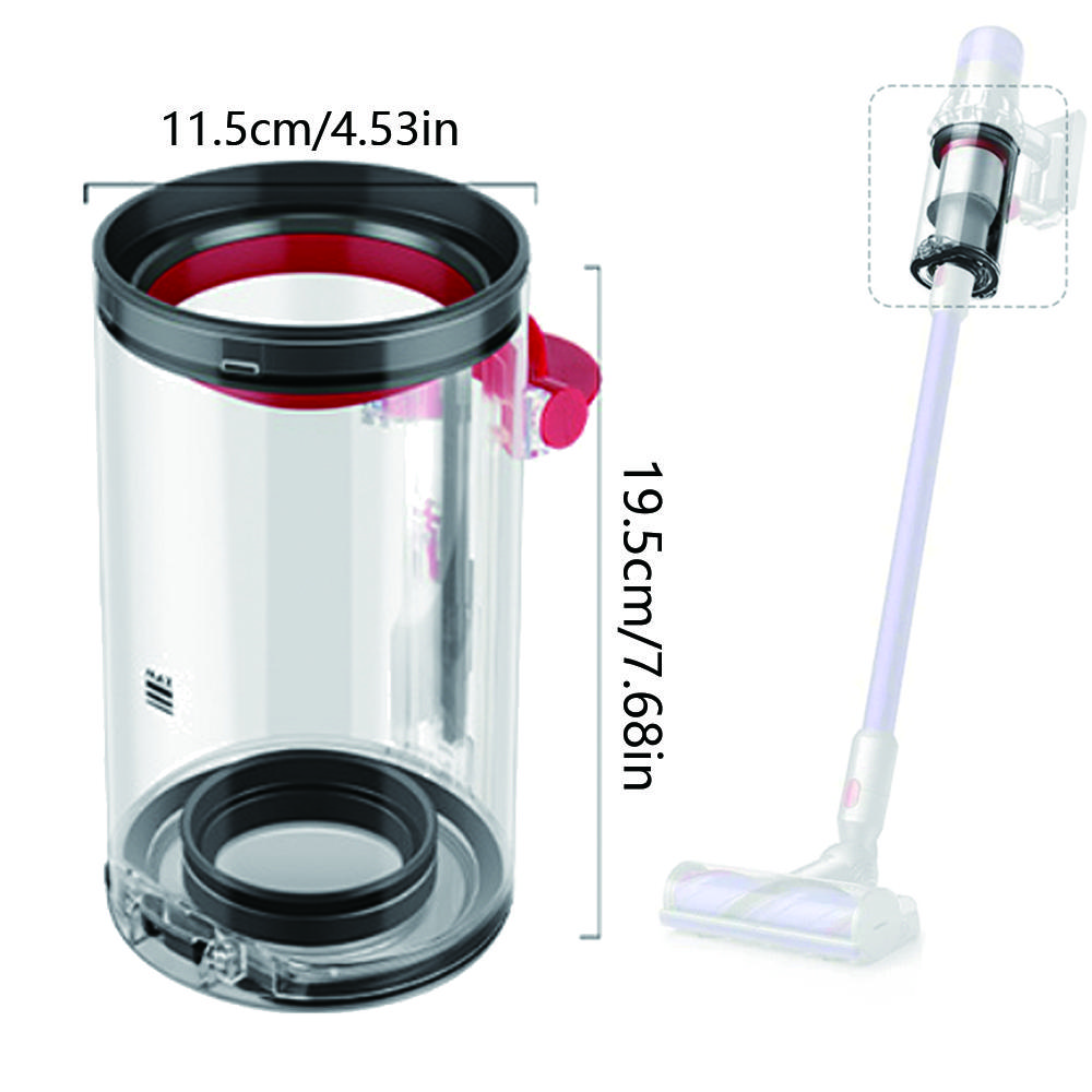 For Dyson V11 V15 SV14 SV15 SV22 Vacuum Cleaner Large Size Dust Bin with HEPA Filter,Dust Bucket Replacement Part