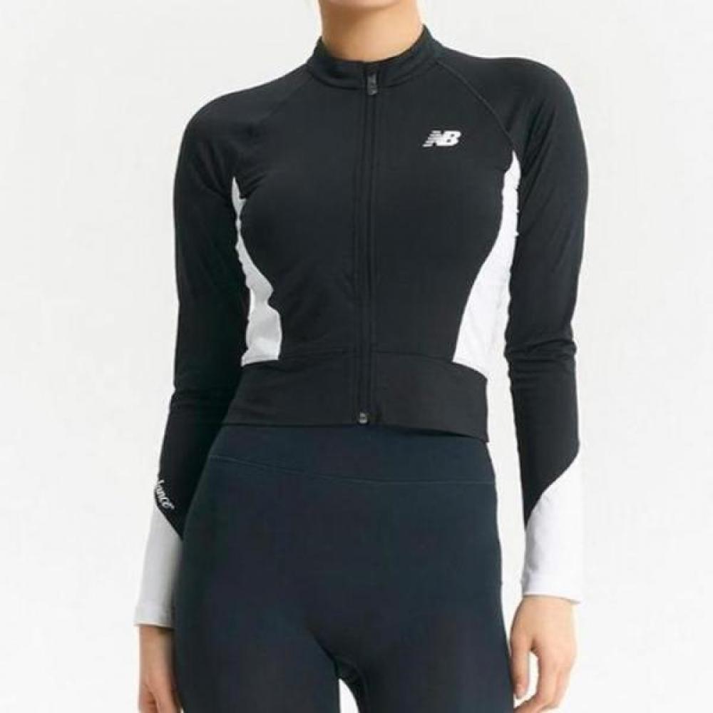 

NeW Balance W Essential Zip Up Rash Guard nbmde2W702 2 (19)Black/S