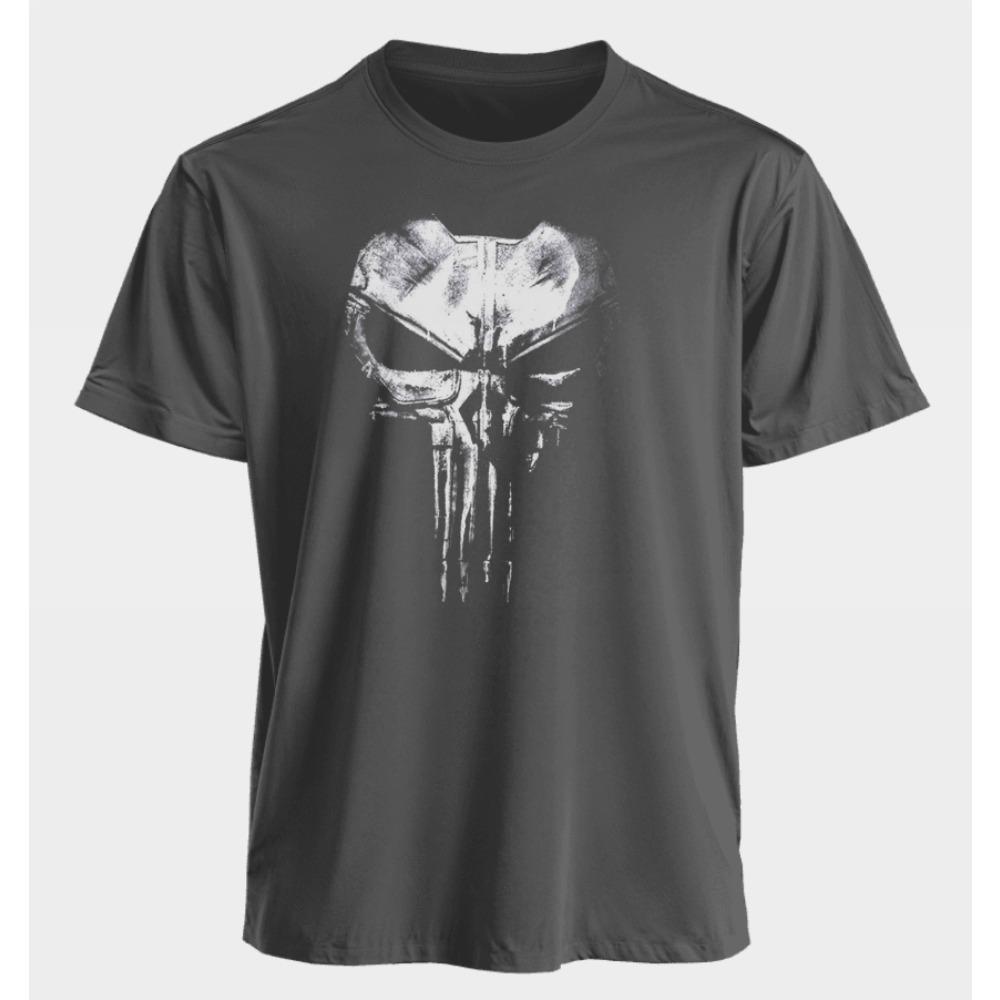 Pánská a dámská trička The Punisher Léto Americké Jaro a Podzim Nové Klasické Nadměrné Sportovní Krátký rukáv