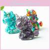 Unicorn Resin Figurine With Handcrafted Crystal Texture For Home Decor And Giftgiving