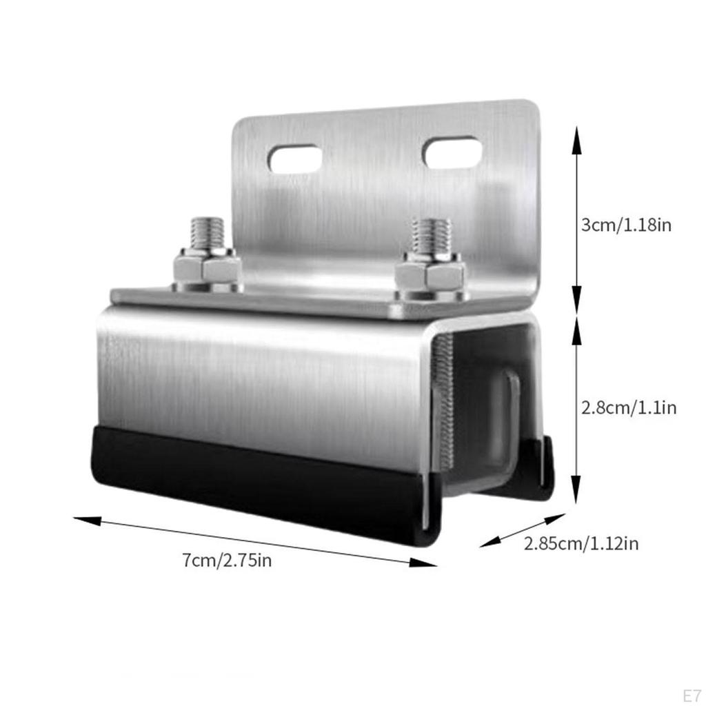 Roof Rack Bracket Set for Heavy Duty Replacement Parts Stainless Steel